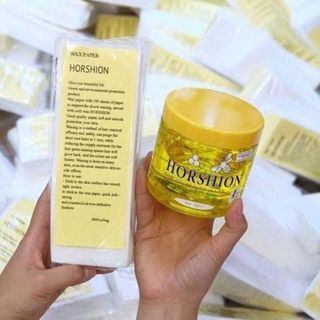 Sáp Wax lông Horshion con ong wax lạnh mật ong Hàn Quốc 750ml