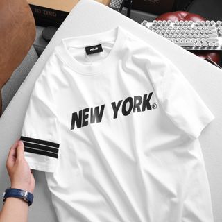 ÁO THUN CỔ TRÒN NY