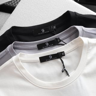 ÁO THUN CỔ TRÒN CHỮ NỔI BBR