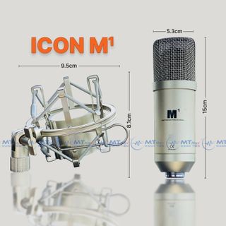 Micro Thu Âm 48V Chính Hãng ICON M1 - Micro LiveStream , Thu Âm Cao Cấp Giá Cực Rẻ, Độ Nhạy Cao, Bắt Âm Tốt, Âm Thanh Sắc Nét Chuẩn Micro Chuyên Nghiệp.