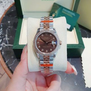 ĐỒNG HỒ NỮ SIÊU CẤP RÔ.LEX CHOCOLATE CÓ GIẤY KIỂM ĐỊNH