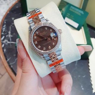ĐỒNG HỒ NỮ SIÊU CẤP RÔ.LEX CHOCOLATE CÓ GIẤY KIỂM ĐỊNH