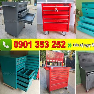 Tủ đồ nghề 7 ngăn giá treo, thùng đựng đồ nghề