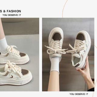 GIÀY NỮ THỂ THAO DA CAO CẤP DÂY THỪNG YOUZ WH464 - WINNIE HOUSE