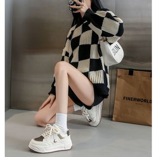 GIÀY NỮ THỂ THAO DA CAO CẤP DÂY THỪNG YOUZ WH464 - WINNIE HOUSE