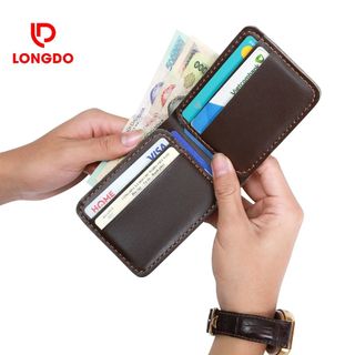 Ví da nam nhỏ gọn kích thước 8x11(cm) - MÃ B03