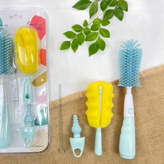 Emma Kids- Bộ Cọ Rửa Bình Sữa Silicon Cao Cấp Cho Bé