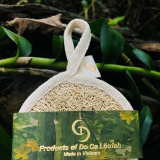 Bông rửa mặt từ xơ mướp - Xơ Mướp Đô Ca