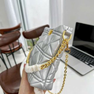 Túi xách nữ túi kẹp nách thời trang nữ phối dây xích to hót