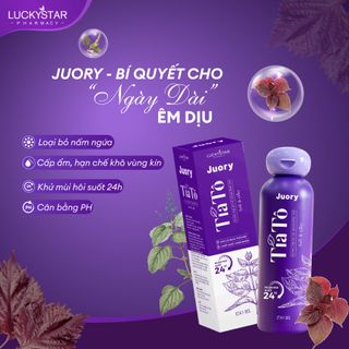 Dung Dịch Vệ Sinh Phụ Nữ Tía Tô Juory 150ml - Lucky Star giá sỉ