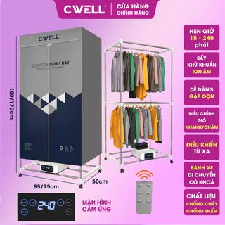 Tủ sấy quần áo CWell chính hãng, bảo hành 6 tháng giá sỉ