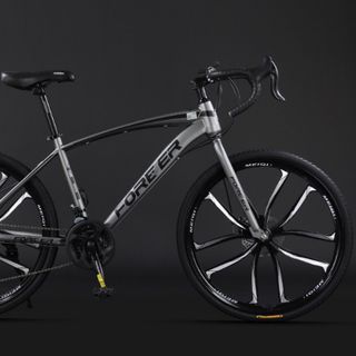 Xe Đạp Thể Thao Forever Tay Lái Cong, 700c  26inch 24 bánh răng Sườn Cong bánh mâm bao Ngầu.  ( Xe Đạp In LoGo Theo Yêu Cầu ) Hàng, Giá tận Xưởng.