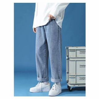 Quần Jean Baggy dài nam/nữ/unisex, chất vải dày dặn, form ống rộng, suông co dãn tốt