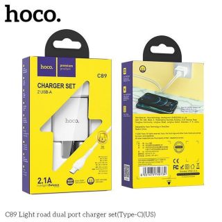 Bộ sạc nhanh Hoco C89/ 2.1A dài 1m giá sỉ