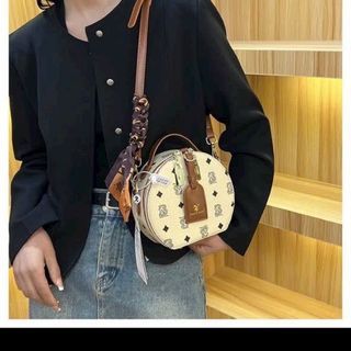 Túi xách nữ cặp lồng tròn kèm khăn cực xinh