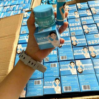 Kem Trị Thâm, Khử Mùi Vùng Nách Gluta Milk Vip White (15g) + Tặng 01 Tuýp Kem Mờ Thâm Gluta Milk (10ml)