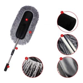 Cọ chổi dẹt nano lau chùi xe ô tô - chổi rửa xe hơi - chổi vệ sinh - chổi lau chùi làm sạch xe - Mộc Lan Phụ Kiện Xế Yêu