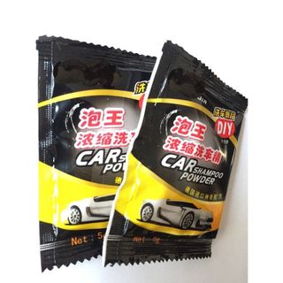 (DIY) Túi bột rửa xe ô tô không chạm Shampoo Powder 5gram pha với 5 lít nước