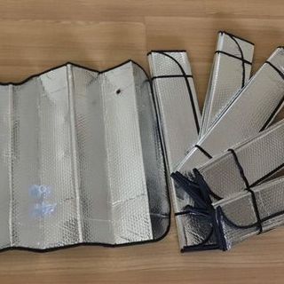Tấm xốp che nắng kính lái bên trong ô tô, xe hơi size 70x140cm - sản phảm bảo vệ mùa hè chống nóng xe hơi 2023