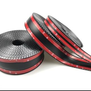 Nẹp carbon chống xước bệ bước chân ô tô - miếng dán chống trầy xe ô tô