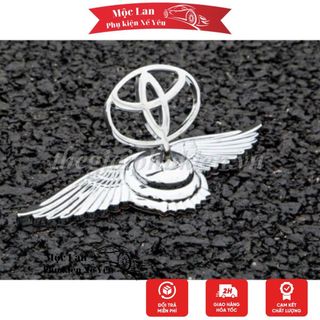 Logo gắn mui xe cánh thiên thần 3D - xe Toyota( hàng mới về ) - Logo gắn mui xe ô tô hình chim đại bàng giá sỉ