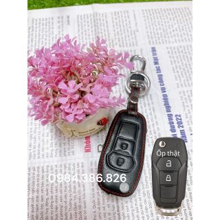 (Tặng quà) Bao Da Chìa Khóa Các Loại Xe Ford Fiesta Ranger Everest,ecosport,XLS,For cous.Territory,Ranger 2.2