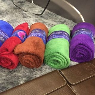 (Rẻ vô địch) Khăn lau đa năng microfiber - khăn lau ô tô , khăn lau tóc không rụng bông siêu sạch siêu thấm size 35x75cm