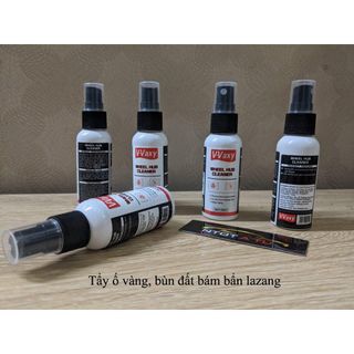 Dung Dịch Tẩy ố vàng , bùn đất bám bẩn Vành Lazang Ô Tô V-Vaxy 50ml Hàng Chính Hãng