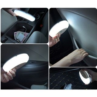 Đèn Led Cảm Ứng Dán Trần Ô Tô 2 Chế Độ Ngày - Đêm - đèn led trần tròn cảm ứng 2 Chế Độ Ánh sáng