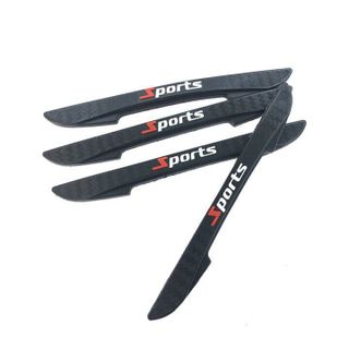 Bộ 4 miếng dán sport chống va đập cánh cửa - miếng dán cao su chống va đập gương và cánh cửa ô tô