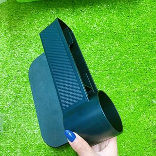 Khay đựng đồ đa năng, hộc để đồ nhét khe ghế ô tô xe hơi cao cấp vân carbon