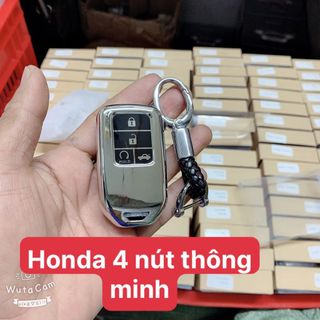 Ốp bao chìa khoá Honda City, CRV, CIVIC, ACCORD, CR-V - chất liệu silicon tráng gương