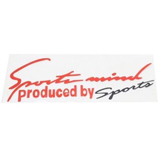 Tem dán decal Sport mind prodeced by Sports - tem dán nắp capo size to 31x11cm - Mộc Lan Phụ Kiện Xế Yêu