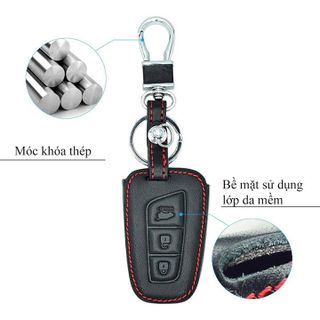 Bao Da Chìa Khóa Xe Hyundai Santafe 2017-2018