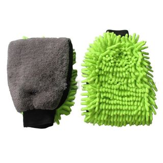 Khăn lau ô tô - Găng tay san hô lau chùi tiện ích mọi bề mặt làm sạch - Mộc Lan - Phụ Kiện Xế Yêu