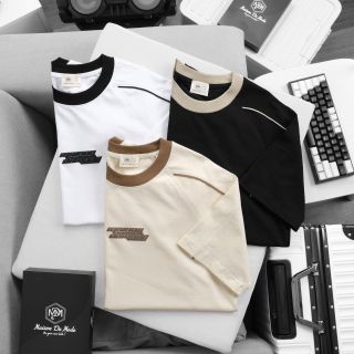 Áo thun nam chất cotton, áo phông nam cao cấp, chất liệu 100% cotton 2c. Mềm mịn với độ dày vải vừa phải đứng form - size từ 50kg - 85kg