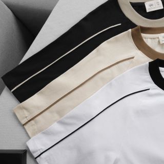 Áo thun nam chất cotton, áo phông nam cao cấp, chất liệu 100% cotton 2c. Mềm mịn với độ dày vải vừa phải đứng form - size từ 50kg - 85kg