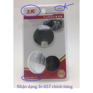 (gương ko viền 3r) Gương cầu lồi tròn 3R-057 hàng chất lượng giá tốt - Mộc Lan Phụ Kiện Xế Yêu