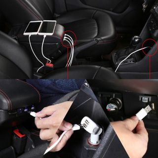 (now ship) Hộp tỳ tay ô tô cao cấp Vinfast Fadil tích hợp 7 cổng USB - Mộc Lan Phụ Kiện Xế Yêu
