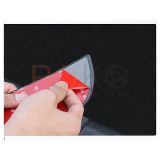 Nẹp chống trầy cốp cao su chữ SPORT dùng chung cho mọi loại xe - 1 tấm - bảo vệ cốp chống trầy xước tuyệt đối