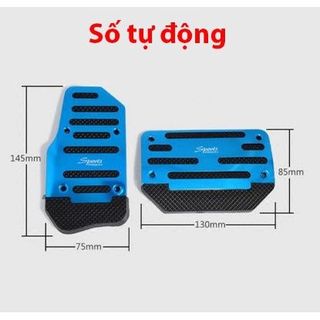 [BÁN SỈ ] Ốp Bọc Chân Ga Chân Phanh Cho Ô Tô Phong Cách Thể Thao SỐ SÀN - SỐ TỰ ĐỘNG