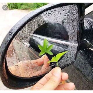 Bộ 2 miếng dán kính xe ô tô xe máy chống mờ kính chống loá chống nước cực cao