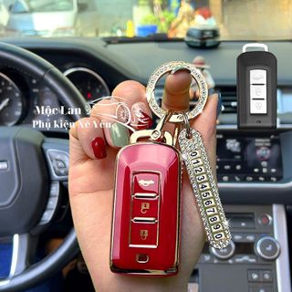 Bao chìa khóa ô tô nhựa TPU mạ crom Mitsubishi Xpander , oulander thông minh -ôm sát chìa bảo vệ ốp khóa
