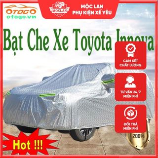 Bạt Che Phủ Xe Toyota Innova Cao Cấp (bạt 3 lớp Tráng Nhôm, chống xước) giá sỉ