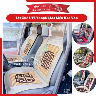 Bọc ghế ô tô TangDi hoa văn zik zak - Lót Ghế Ô Tô Hạt Gỗ Cao Cấp Chống Nóng, Massage Lưng - Mộc Lan Phụ Kiện Xế Yêu giá sỉ