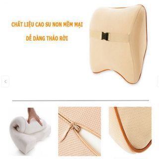 Gối tựa đầu ô tô chất liệu cao su non cao cấp siêu êm, siêu đàn hồi - Sport