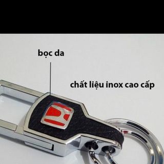 Combo quà tặng móc khoá ô tô kèm thẻ ghi số điện thoại tránh thất lạc