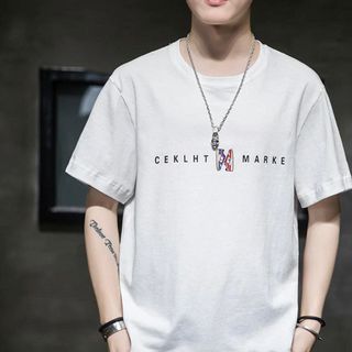 Áo thun nam cổ tròn, áo phông nam ngắn tay Oversize Marke