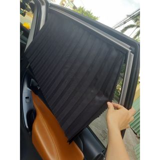 RÈM VẢI LỤA CAO CẤP - BỘ 4 RÈM VẢI CHE NẮNG CÁNH CỬA THÔNG MINH TRÊN XE HƠI