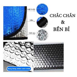 Bộ 4 Tấm Che Nắng Ô Tô, Chắn Nắng Xe Hơi Tráng Bạc Chống Nóng Chuyên Dụng - Mộc Lan Phụ Kiện Xế Yêu